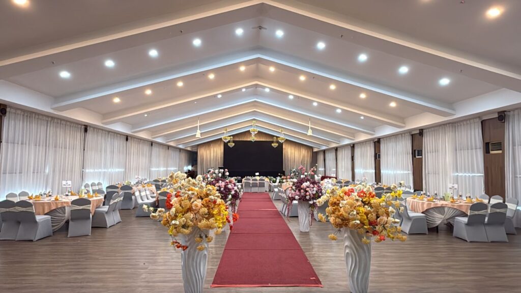 Living Ballroom at Livingston Hotel Sandakan on Level 10 set up for events