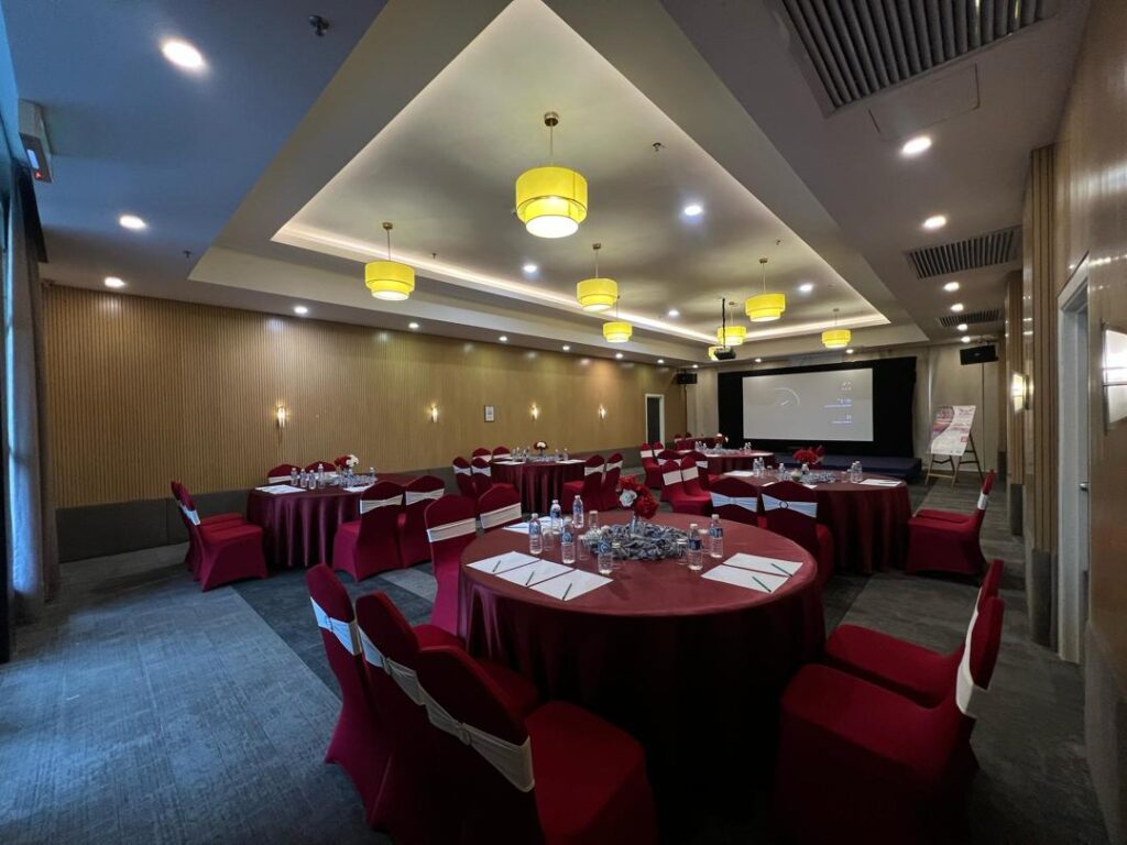 Living Hall I at Livingston Hotel Sandakan on Level 2 showing spacious interior