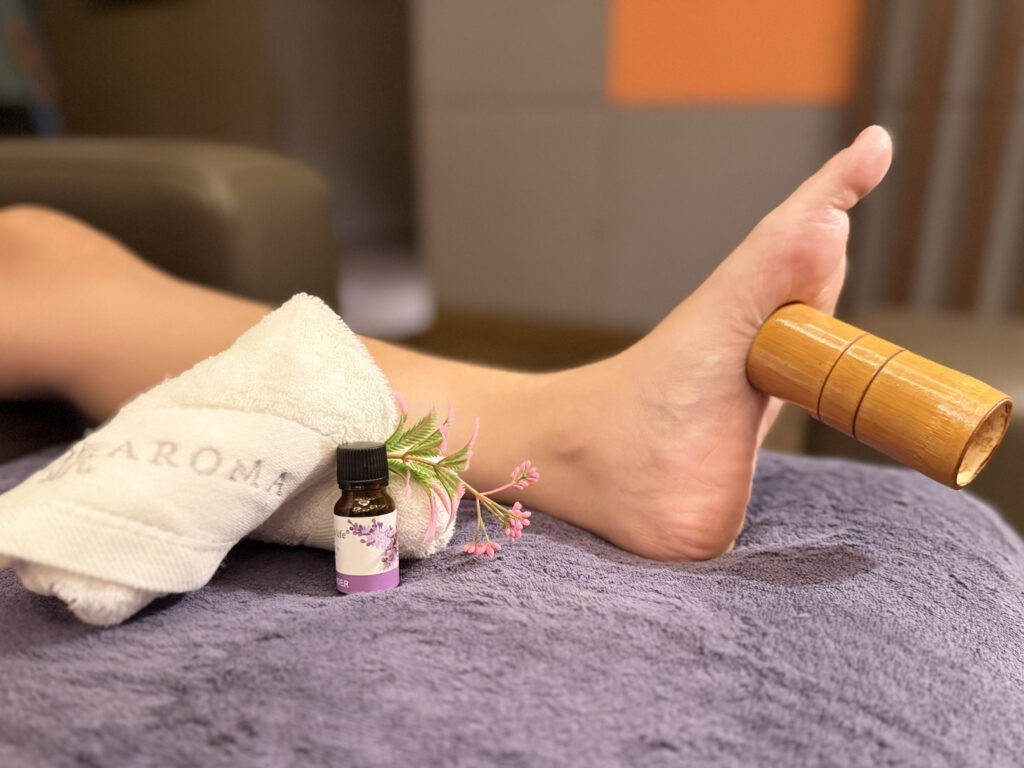 Foot cupping service at Aroma Wellness & Spa Sandakan